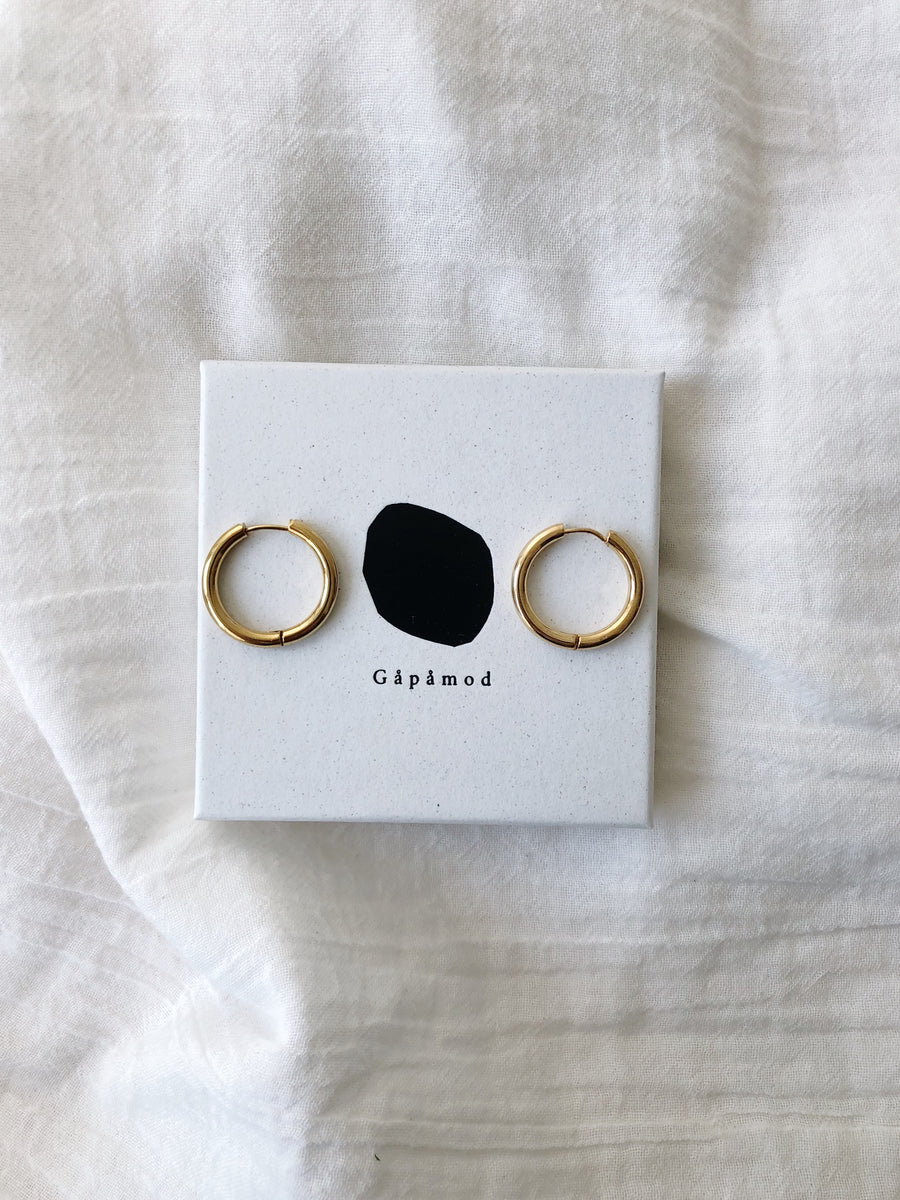 Earrings Simple round small